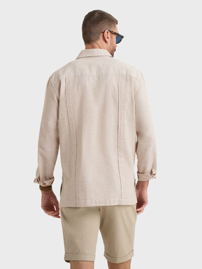 CUBANA LINO CHAMBRAY BEIGE