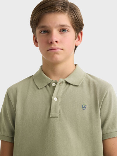 POLO BASIC KIDS VERDE