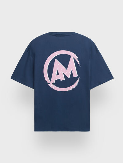 CAMISETA CASUAL AZUL MARINO