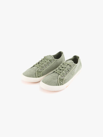 ZAPATILLAS CANVAS KIDS VERDE