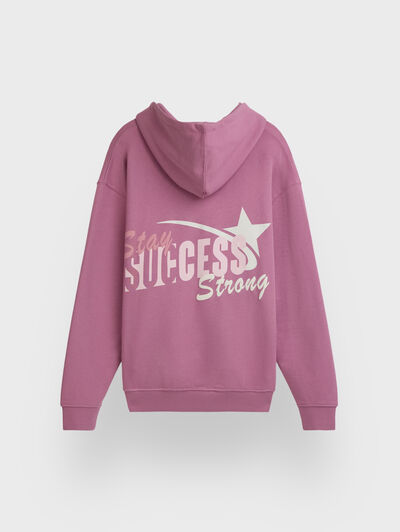 SUDADERA STRONG ROSA