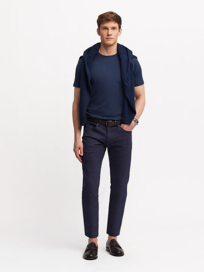 PANTALON TEJANO AZUL MARINO
