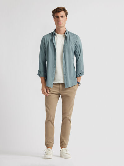 CAMISA PANAMA DYE VERDE