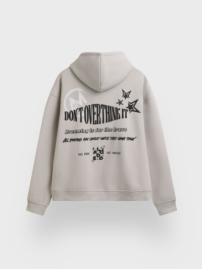 SUDADERA BRAVE BEIGE