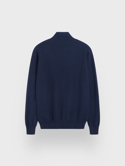 JERSEY CREMALLERA AZUL MARINO