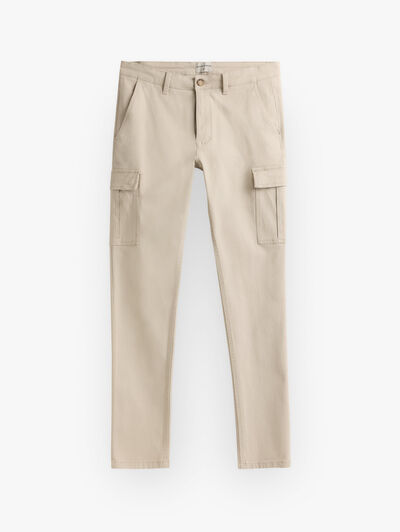 PANTALON CARGO ELVIS BEIGE