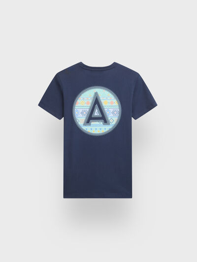 CAMISETA ETNICA KIDS AZUL MARINO