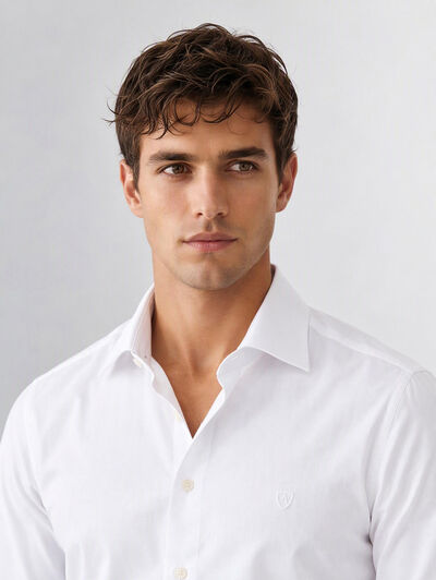 CAMISA MISTER POPELIN EXTRA BLANCO