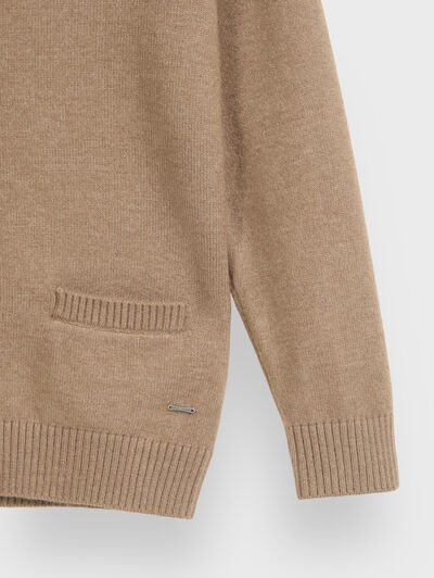 CARDIGAN MULLER CAMEL