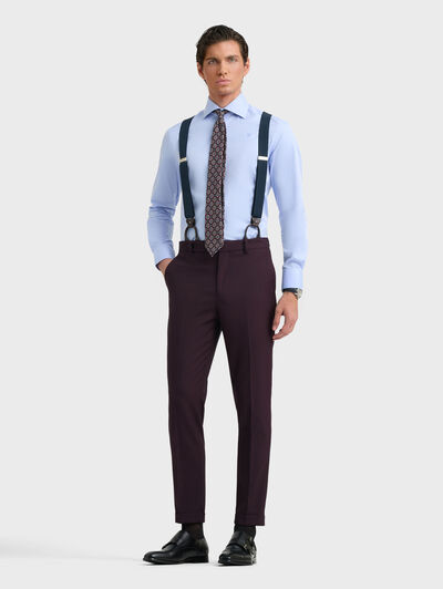 PANTALON CAPOLUNGO MICRO BURDEOS