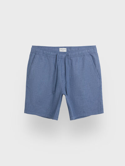BERMUDA LINO AZUL