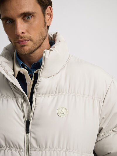 CAZADORA BOXY BEIGE