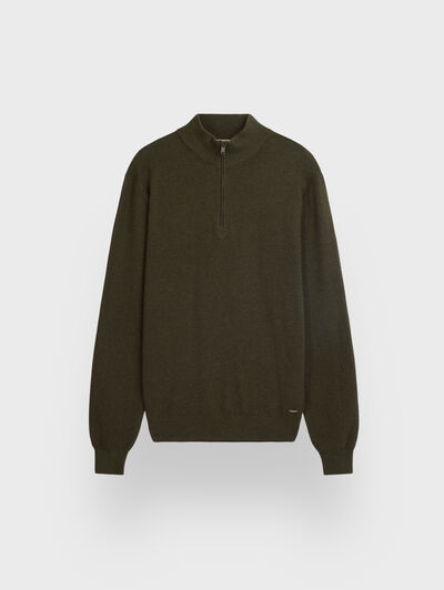 JERSEY CREMALLERA VERDE