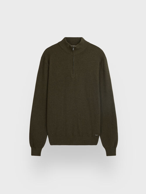 JERSEY CREMALLERA VERDE