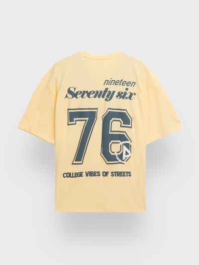 CAMISETA STREET AMARILLO