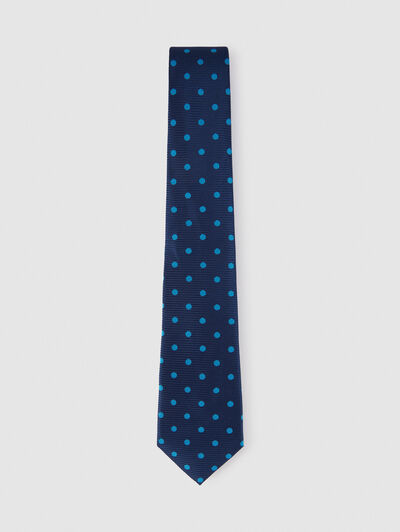 CORBATA JACQUARD MF AZUL