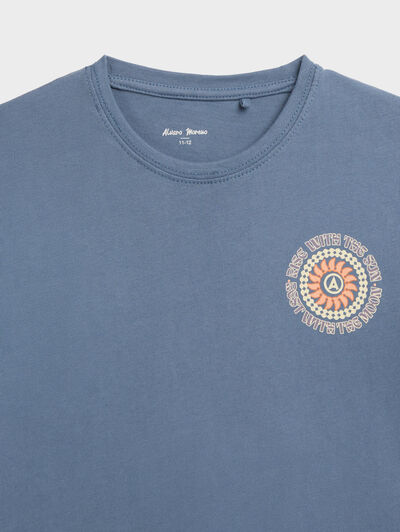 CAMISETA SUN KIDS AZUL