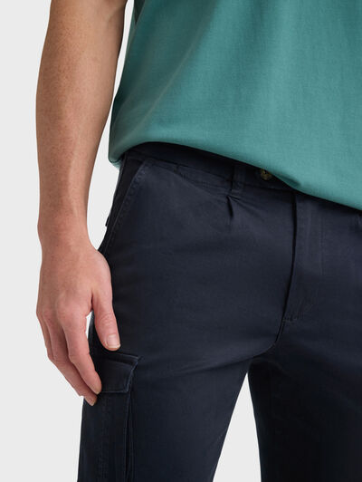 PANTALON CARGO AZUL MARINO