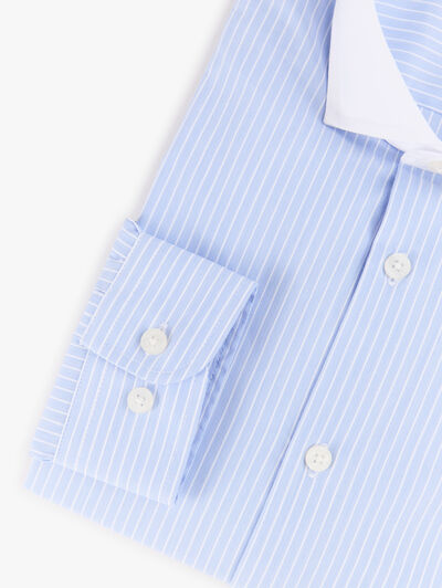 CAMISA RAYAS C.BLANCO KIDS