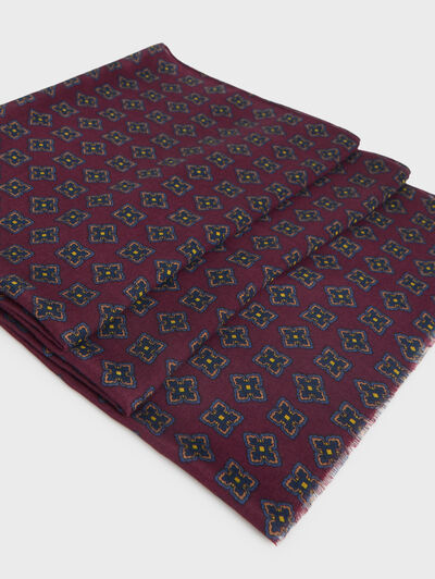 FOULARD PRINT BURDEOS