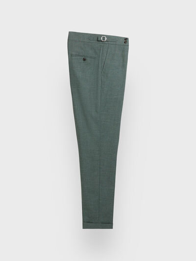 PANTALON NAPOLI STRUCTURE VERDE
