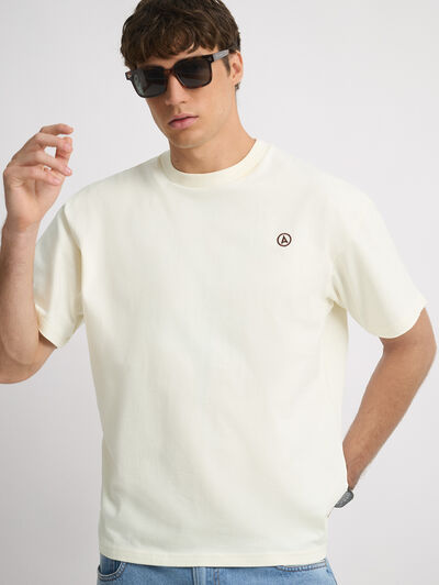 CAMISETA BASIC OVERSIZE CRUDO