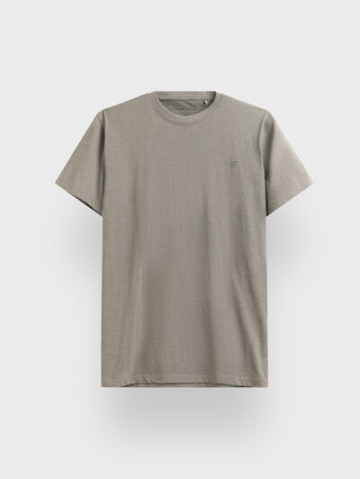 CAMISETA MELANGE VERDE