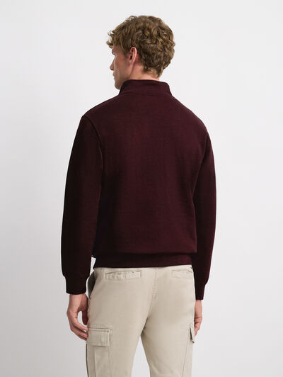 SUDADERA MYSTYC BURDEOS