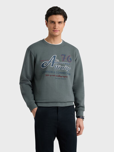 SUDADERA AFFINITY VERDE