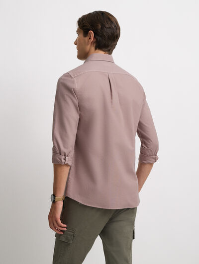 CAMISA OXFORD DYE ROSA