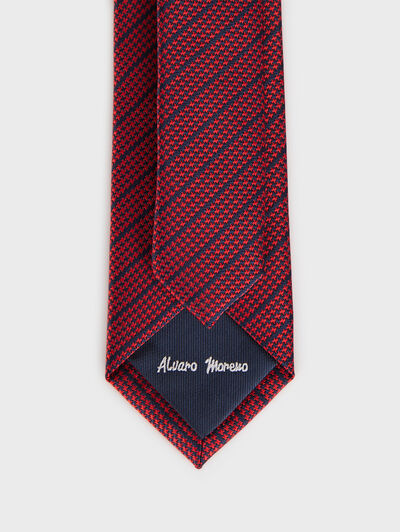CORBATA JACQUARD MF KIDS ROJO