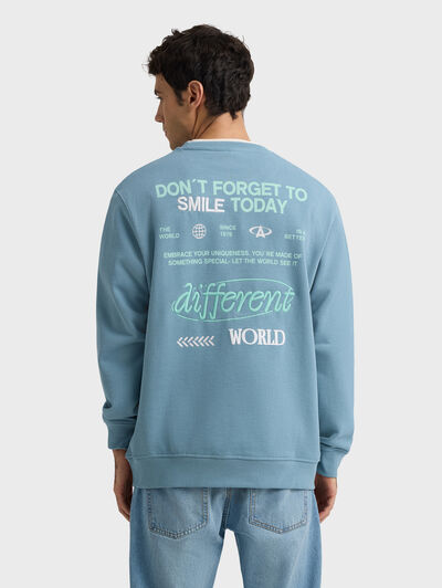 SUDADERA DIFFERENT VERDE