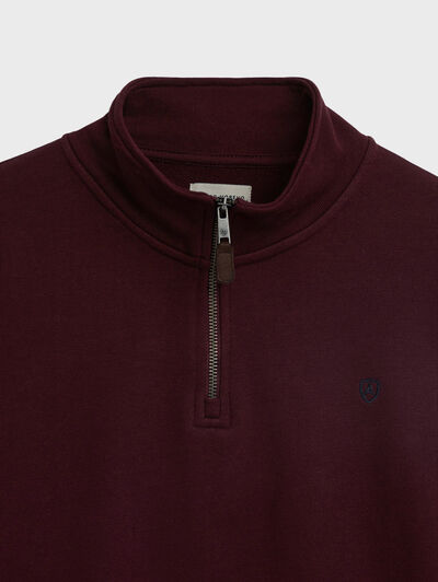SUDADERA MYSTYC BURDEOS