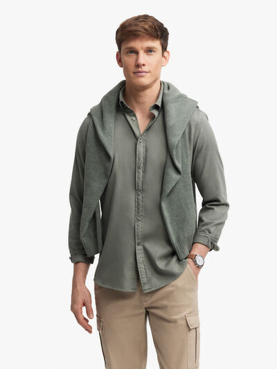 CAMISA PANAMA DYE VERDE