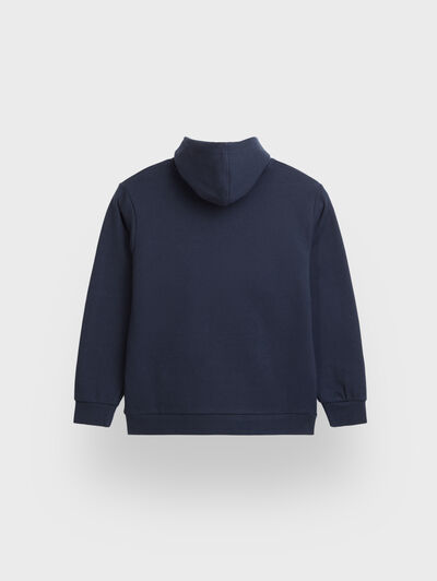 SUDADERA NELSON KIDS AZUL MARINO