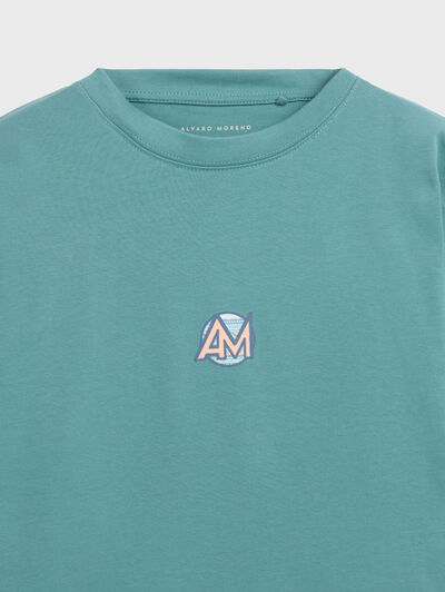 CAMISETA TIBET AZUL
