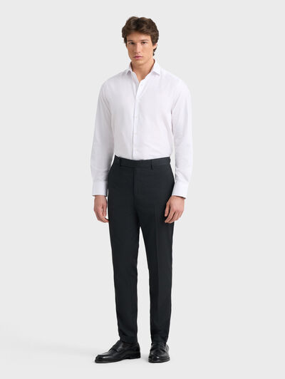 CAMISA VESTIR PANAMA BLANCO