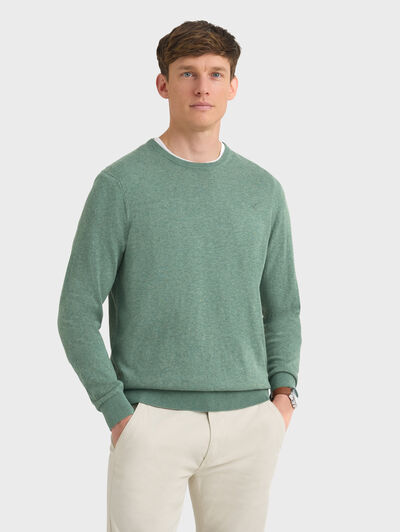 JERSEY ROUND NECK VERDE