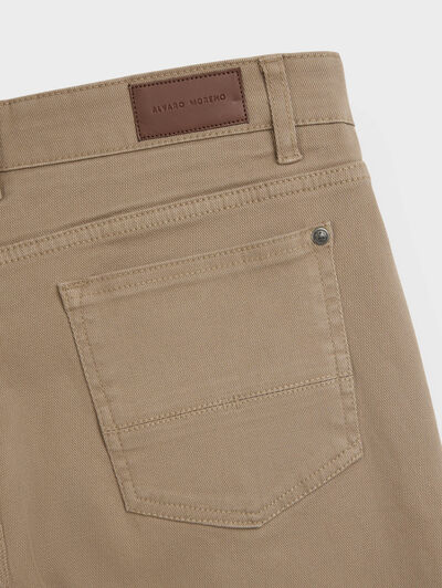 PANTALON MICRO 5PKT CAMEL