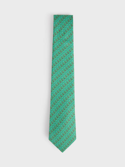 CORBATA PRINTED VERDE