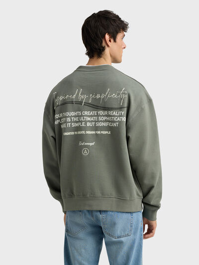 SUDADERA INSPRIRED VERDE