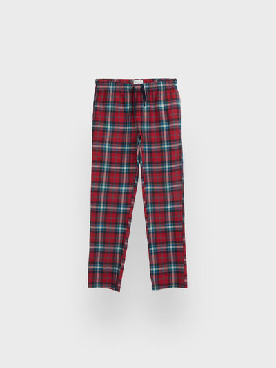PIJAMA FRANELA KIDS ROJO