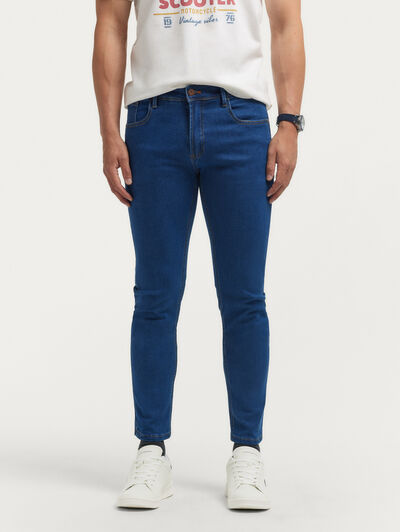 DENIM SLIM BASICO AZUL