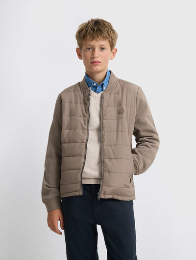 CAZADORA ANTLER KIDS CAMEL