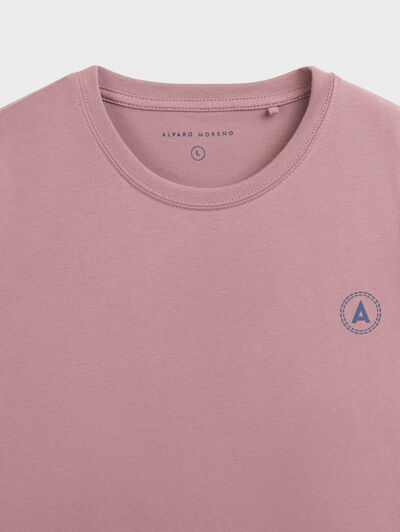 CAMISETA RUBBER ROSA