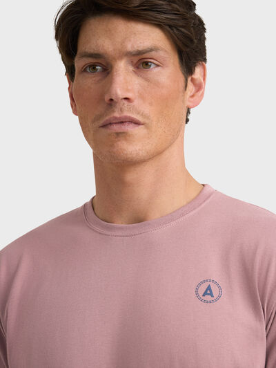 CAMISETA RUBBER ROSA