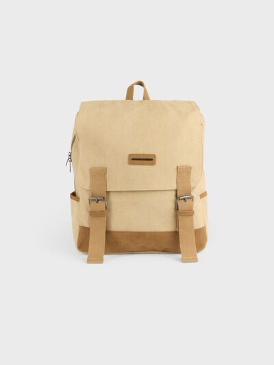 MOCHILA BRUNO CAMEL