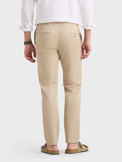 PANTALON LINO BEIGE