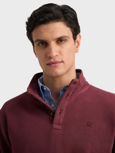 SUDADERA WANDER BURDEOS