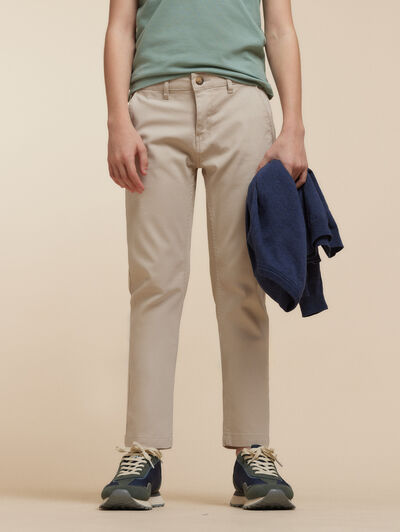 PANTALON CHINO KIDS BEIGE